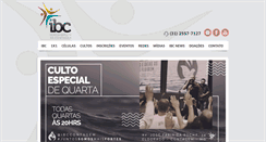 Desktop Screenshot of igbc.com.br