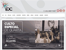 Tablet Screenshot of igbc.com.br